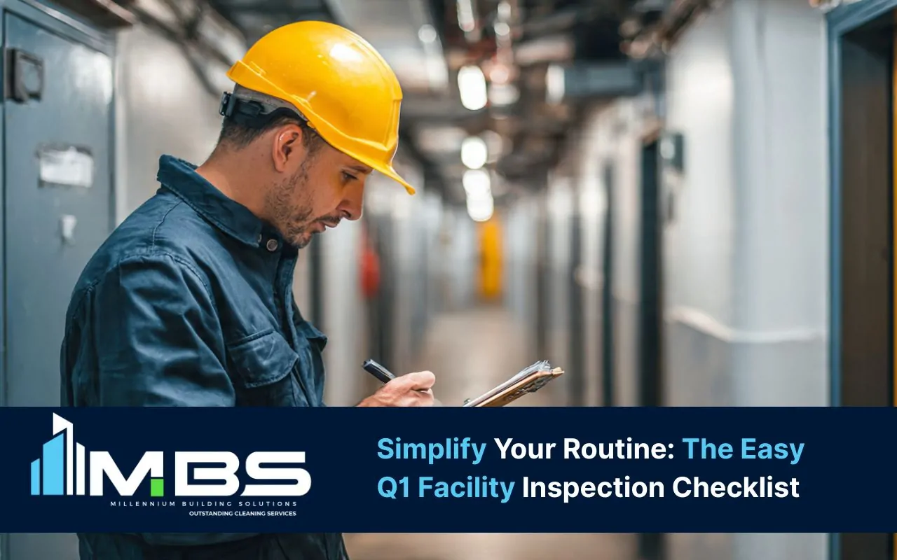 Q1 facility inspection checklist overview for quarterly building walkthroughs