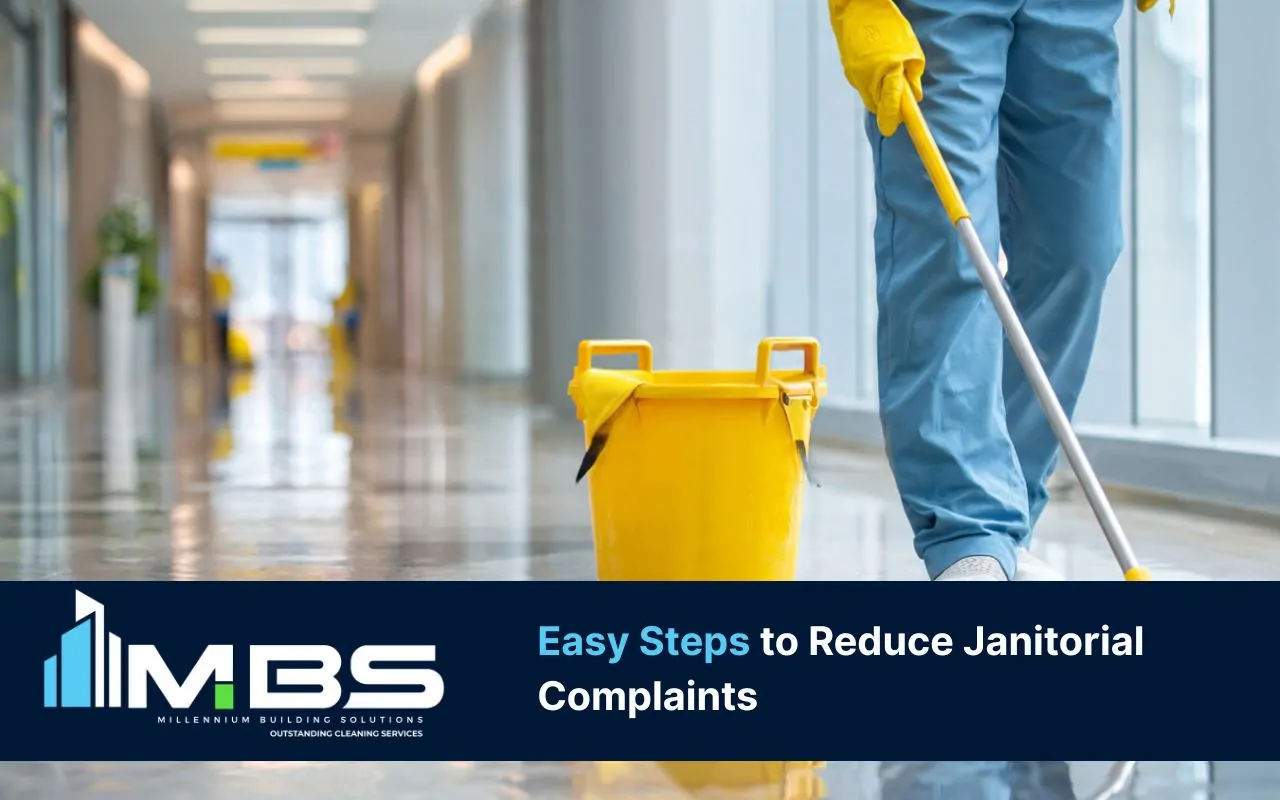 Quality inspection process to reduce janitorial complaints and improve facility hygiene.